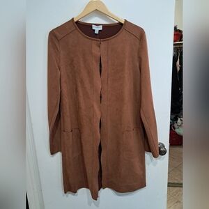 Carmen Mark Volvo Brown Suede Women's Jacket